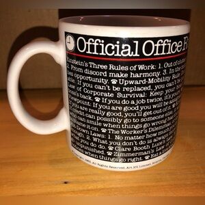 3/$20 Official Office Rules Mug